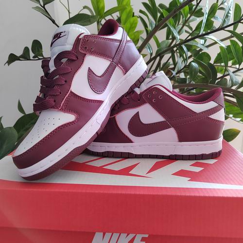 Cheap Nike Dunk Shoes Wholesale Men and Women wine-161 - Click Image to Close